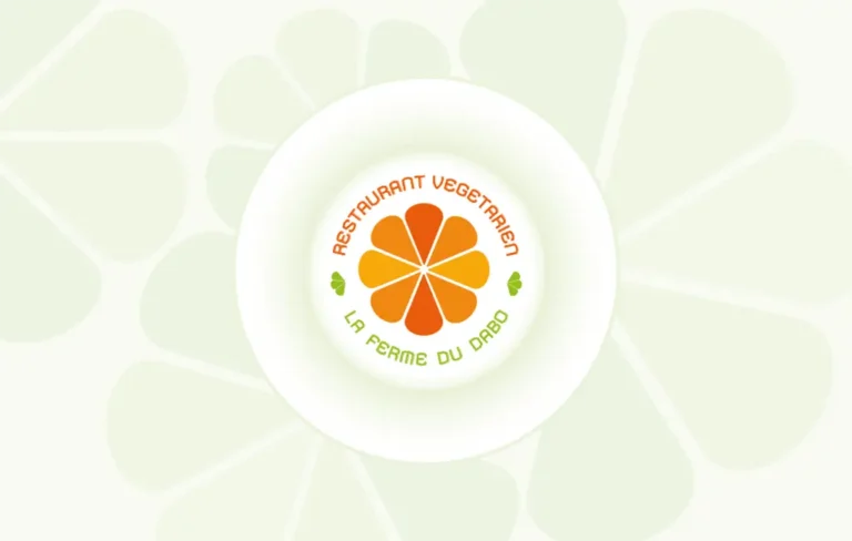 Carte De Visite Recto Restaurant Végétarien, La Ferme Du Dabo, Valeriejeancrea7