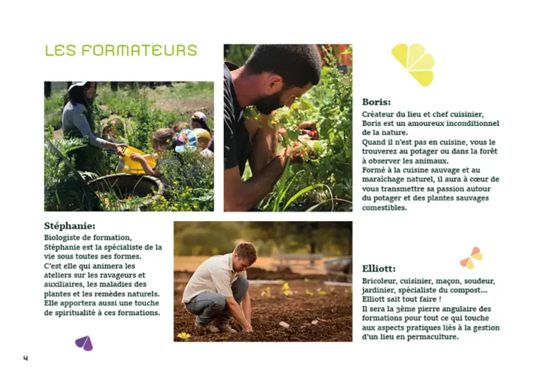 Brochure P4, Formation Permaculture, La Ferme Du Dabo, Valeriejeancrea7